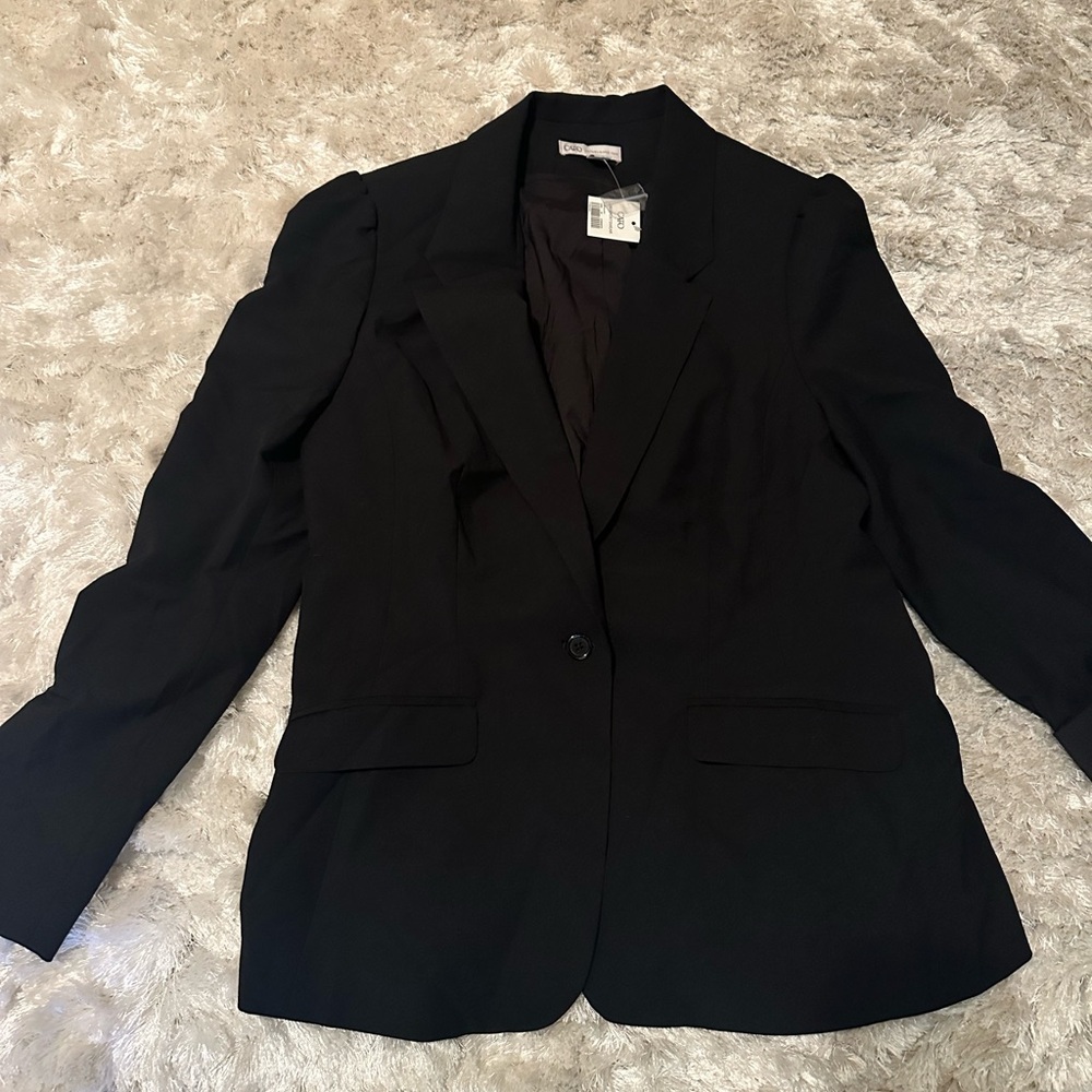 Woman’s size 16 (large) black blazer jacket